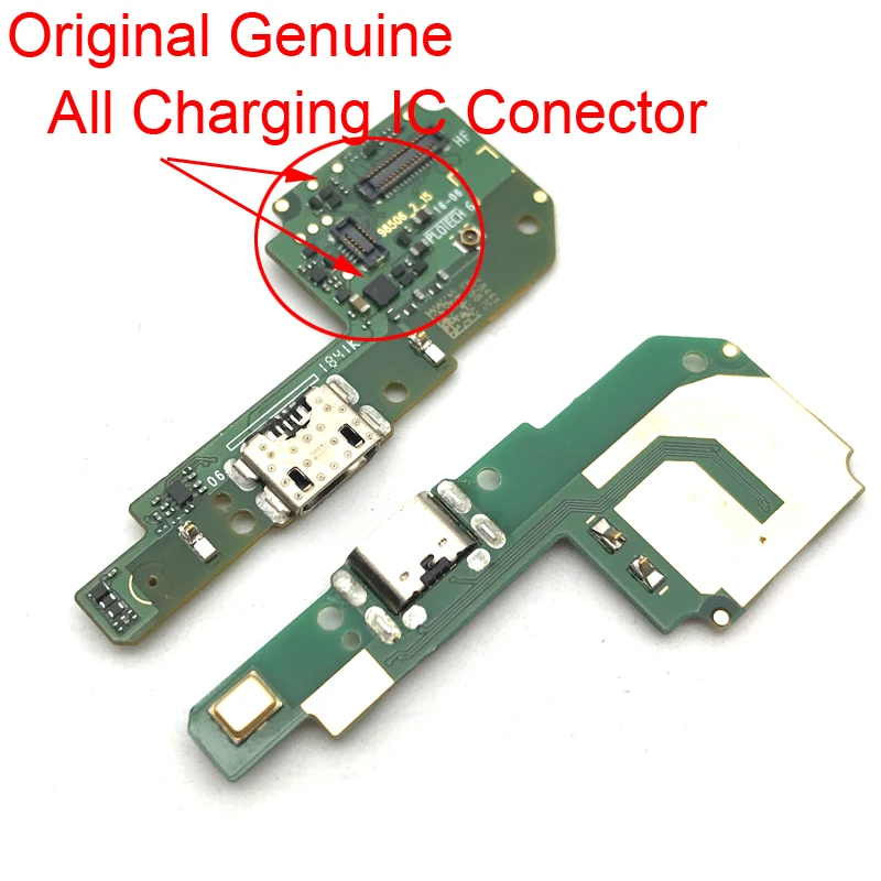 

Original Charger Board PCB Flex For Xiaomi redmi 6 6A USB Port Connector Dock Charging Flex Cable