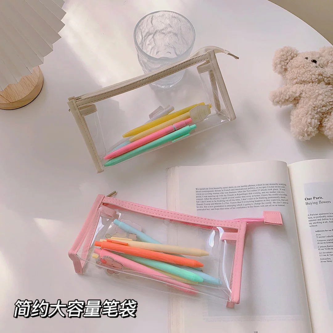 Full Small Slim Pencil Case, Use As A Pencil Pouch To Store Pens, or Use As  A Cosmetic Holder To Store Eyeliners, Lip Gloss - AliExpress