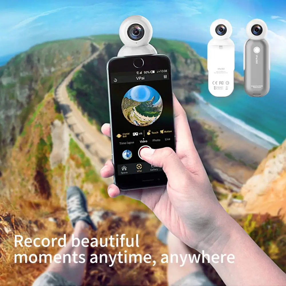 High definition 720 degree panoramic VR protable