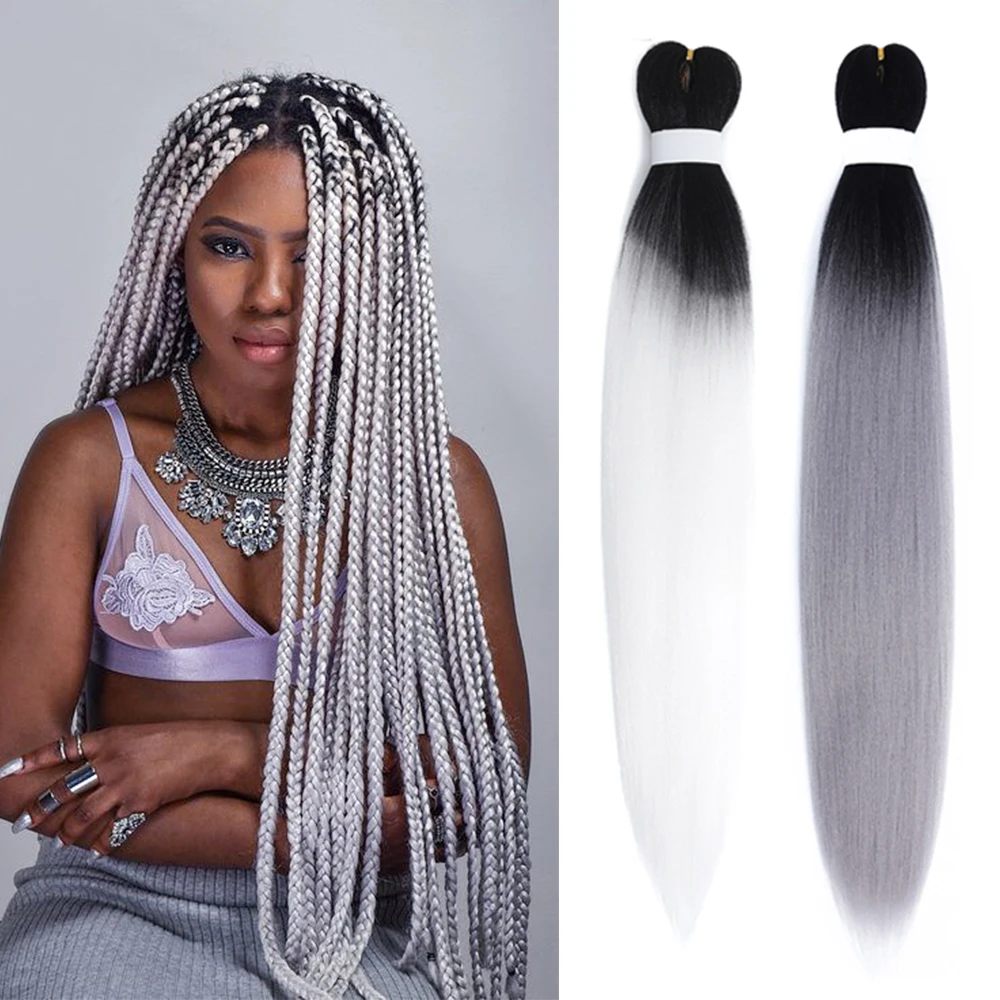 Natifah Hair Extensions For African Braids Pre Stretched Braiding Synthetic Kanekalon |