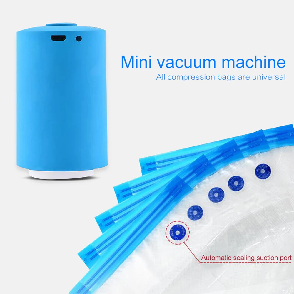 Mini Automatic Compression Vacuum Pump Portable Electric Air Pump 5 Vacuum