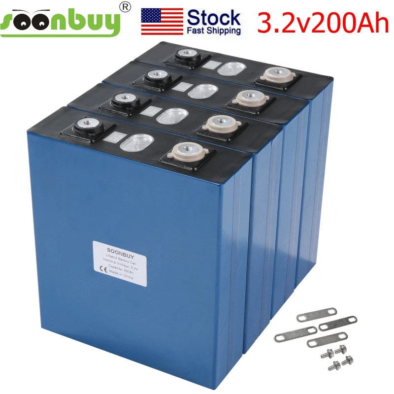 2010new Lifepo4 3.2v200ah lifepo4 аккумуляторная батарея аккумулятор подходит для солнечных