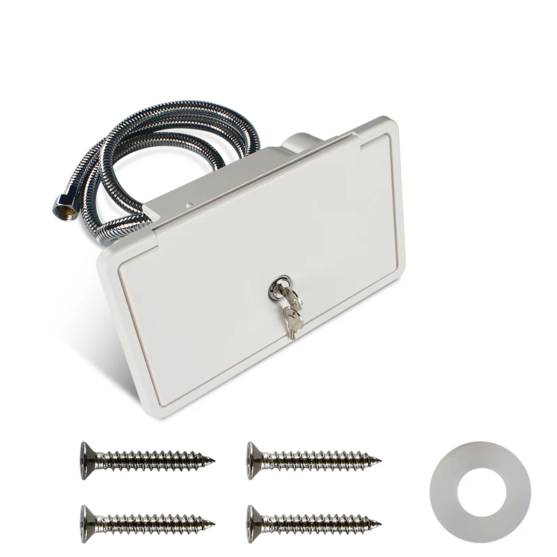 1pc Of External Shower Box For * External Shower Kit For Rvs, Additions For Motorhome * Shower Faucet