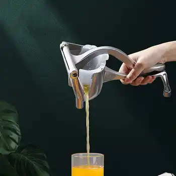 

Manual juicer pomegranate juice squeezer pressure lemon sugar cane juice Aluminum Food Grade Duty Hand Press Fruit Juicer Detach