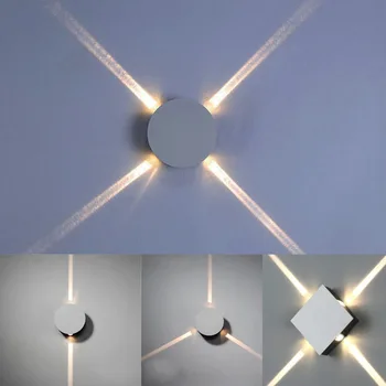 

Wall lamp modern minimalist creative corridor hotel cross star wall lamp led wall lamp bedside bedroom living room WF1017