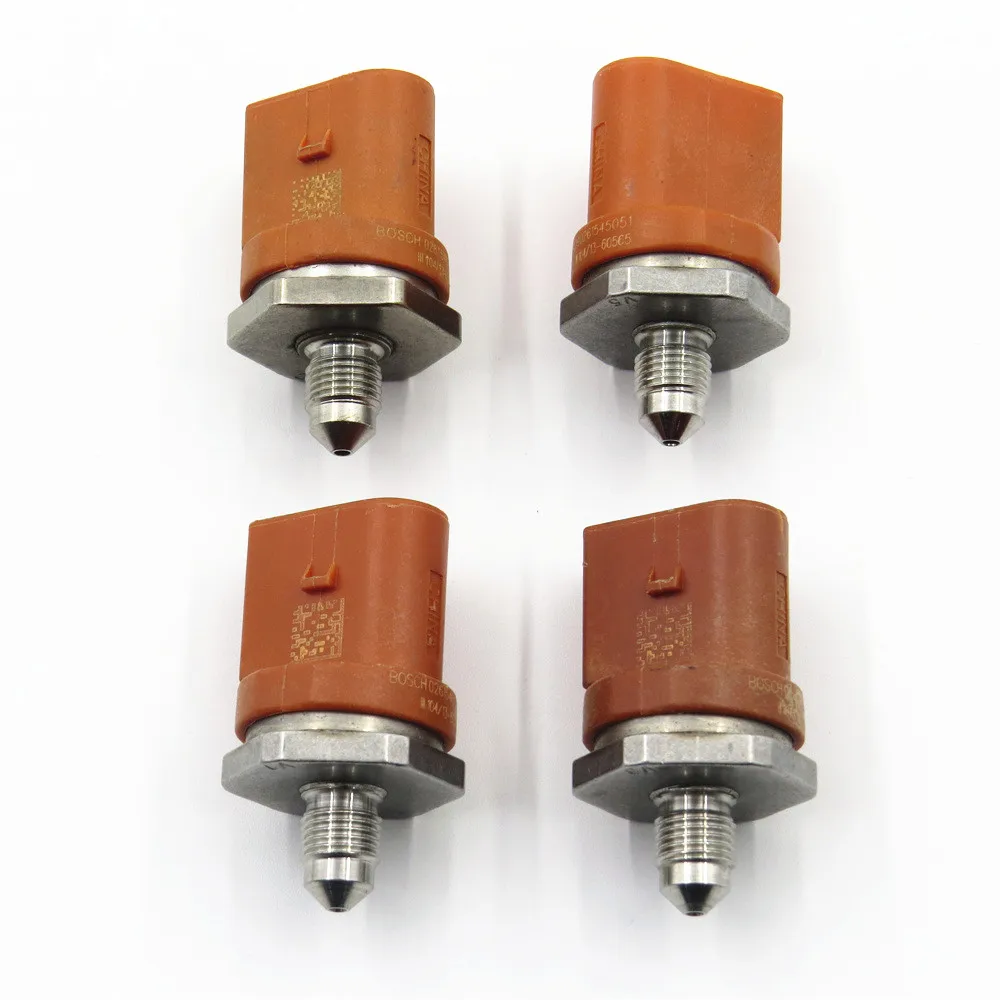 

4 шт. новый датчик давления топлива 06J906051D 06J 906 051D 06J 906 051 D для Audi A3 A4 A5 Seat для VW Jetta
