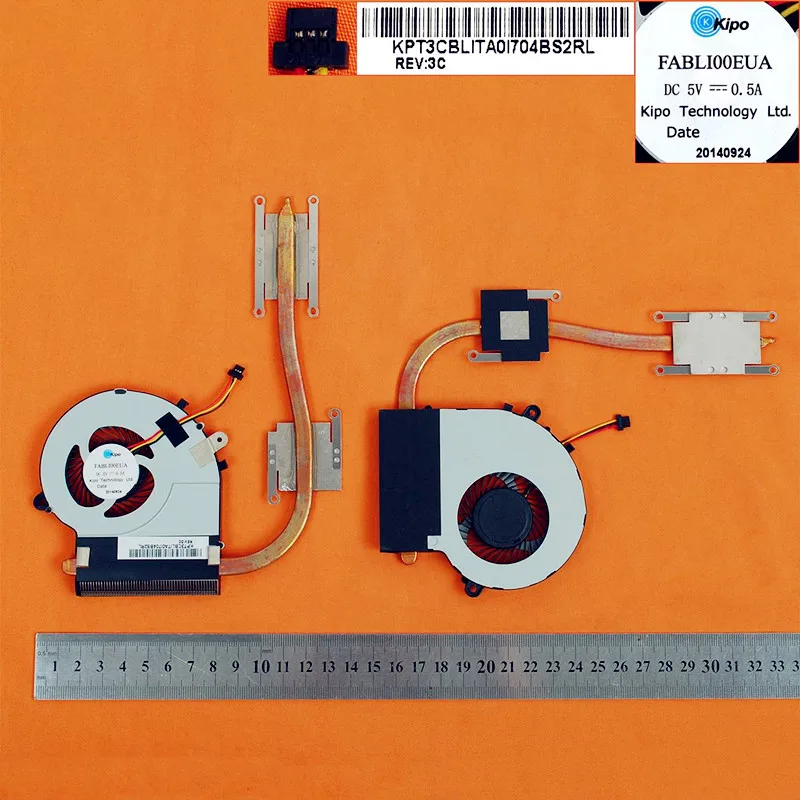 Новый ноутбук охлаждающий вентилятор для Toshiba Satellite L50-B L55-B L50D-B 3pin (независимые