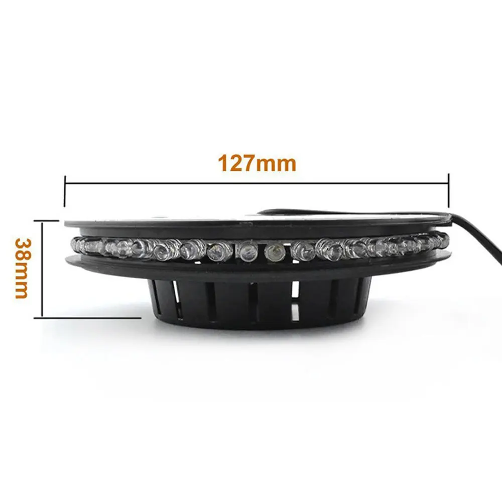 100 240 в бар DJ звуковой фон настенный светильник s мини LED RGB Подсолнух лазерный