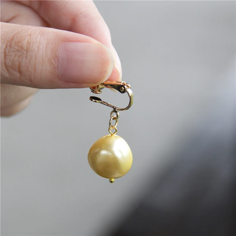 Модные жемчужные серьги подвески с натуральным камнем винтажные жемчужными