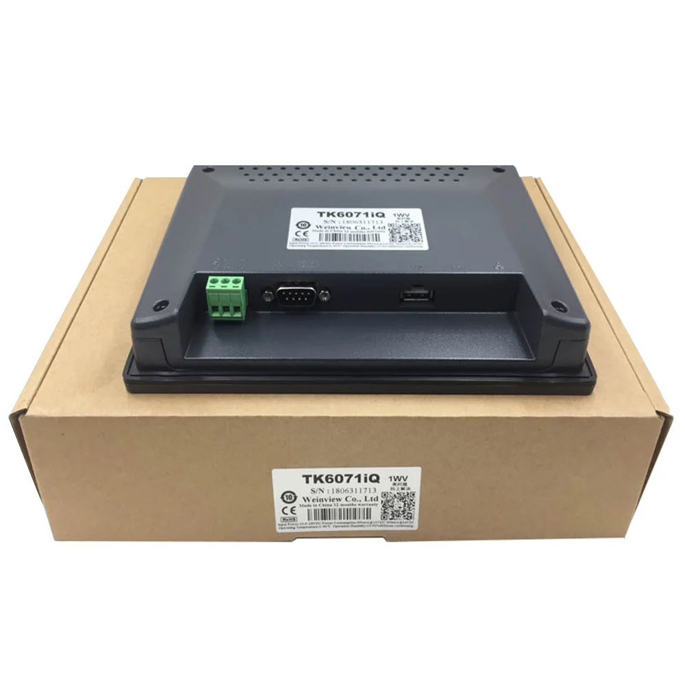 7 дюймов WEINVIEW/WEINTEK TK6071iQ TK6071iP TK8071iP HMI Сенсорный экран 800*480 USB Ethernet человек-машина Интерфейс