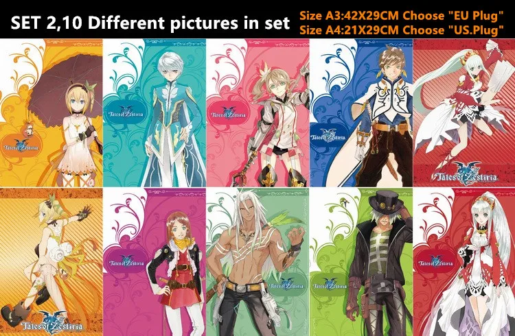 Tales of Zestiria X Character Key Animations 'Mikleo' Book - JAPAN