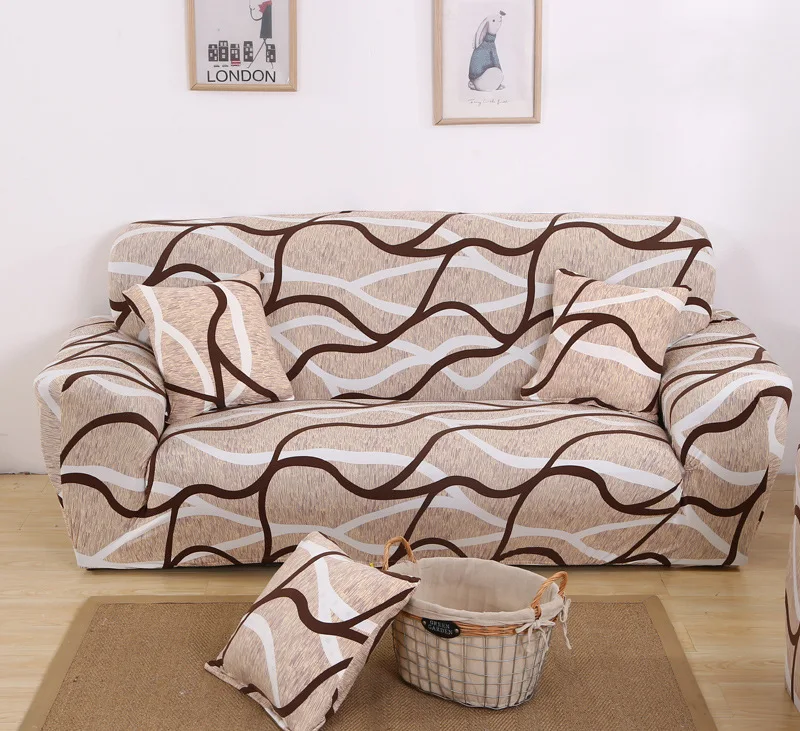 Чехлы на диваны универсальный эластичный диван Полное покрытие ткань диван четыре сезона Универсальный Полный Противоскользящий чехол для дивана для гостиной