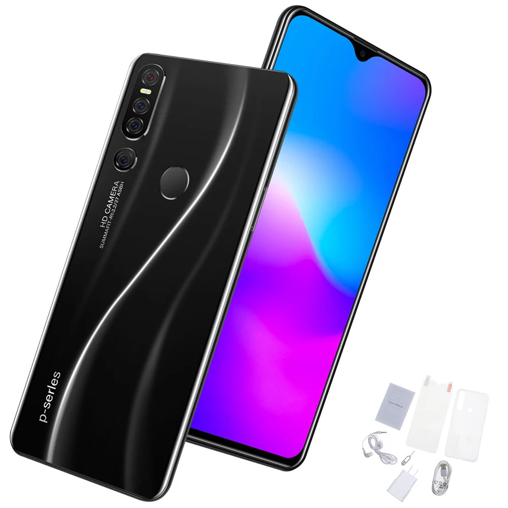 4G mobile phone 3GB+32GB smartphone Android operating system 9.1, Unisex 6.3-inch Screen unlock smooth Multi-language support 4G mobile phone 3GB+32GB smartphone Android operating system 9.1, Unisex 6.3-inch Screen unlock smooth Multi-language support