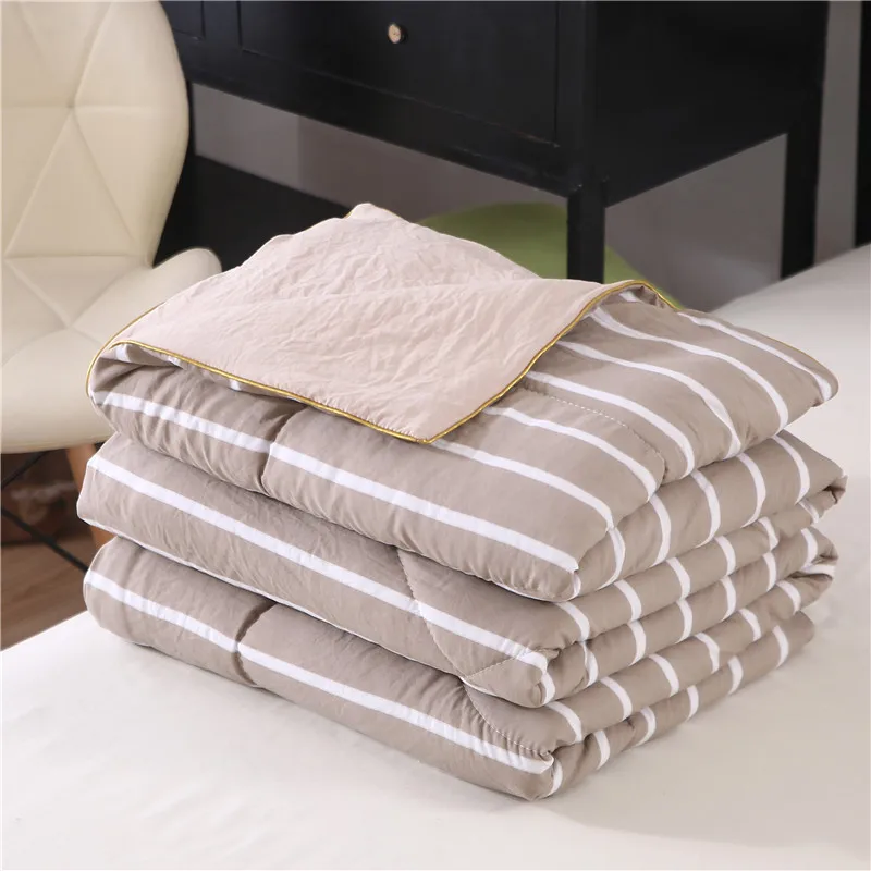 Хлопковое стеганое одеяло, летнее одеяло, воздухопроницаемое одеяло, весеннее и осеннее одеяло, подарочное одеяло, одеяло можно стирать в стиральной машине