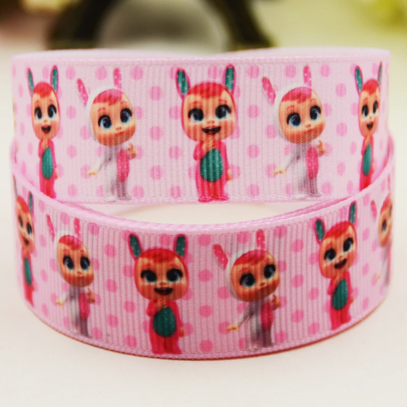 22 Millimetri 25 Millimetri 38 Millimetri 75 Millimetri Bebés Llorones Del Fumetto Stampato Il Nastro Del Grosgrain Decorazione Del Partito 10 Metri X