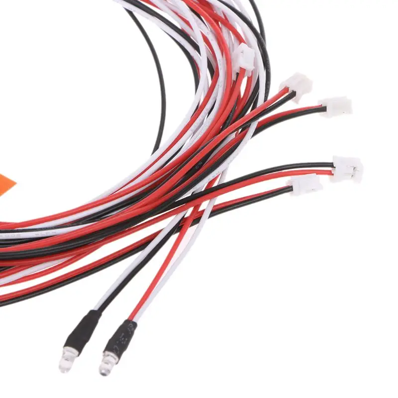 

12 Light RC Car Truck 1/10 LED lighting Kit BRAKE HEADLIGHT SIGNAL Fit 2.4ghz PPM FM 72XC