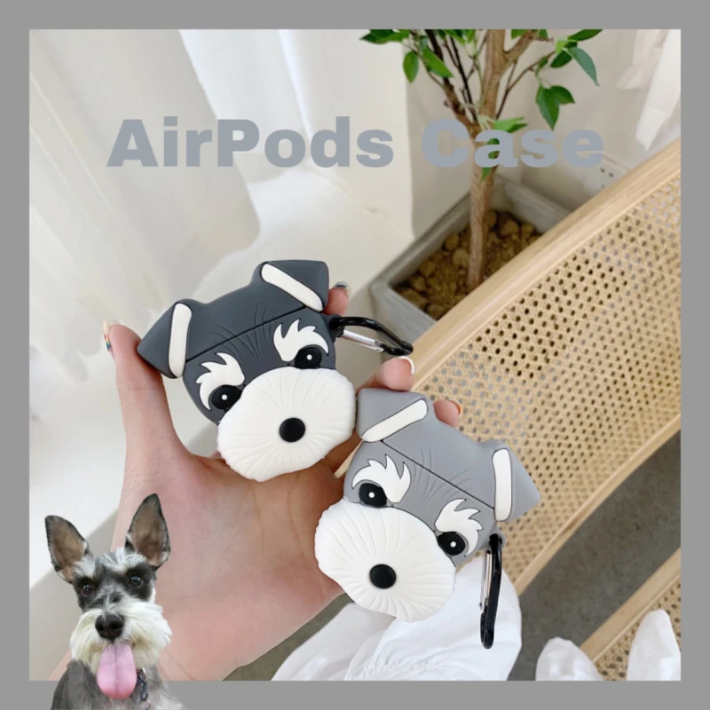 Q UNCLE для Airpods 2 чехол силиконовый мультяшный Apple Air Pods милый гарнитуры наушников