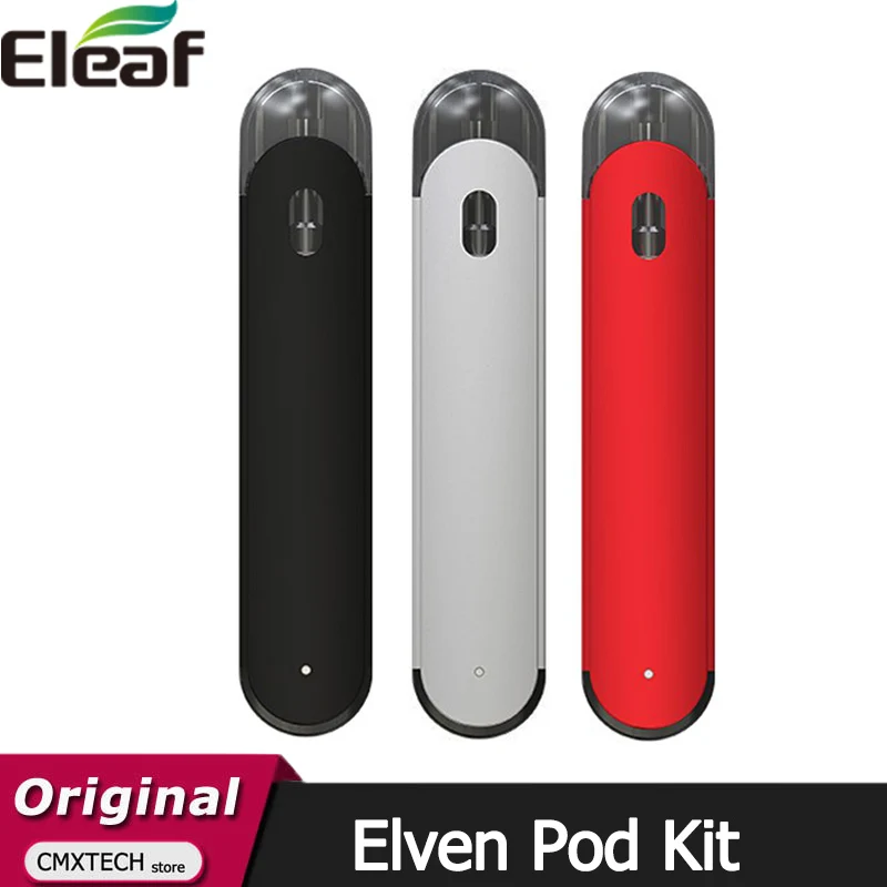 Original Eleaf Elven Pod Starter Kit 360mAh Battery 1.6ml Cartridge 1.6ohm Coil Electronic Cigarette Vape Vaporizer | Электроника