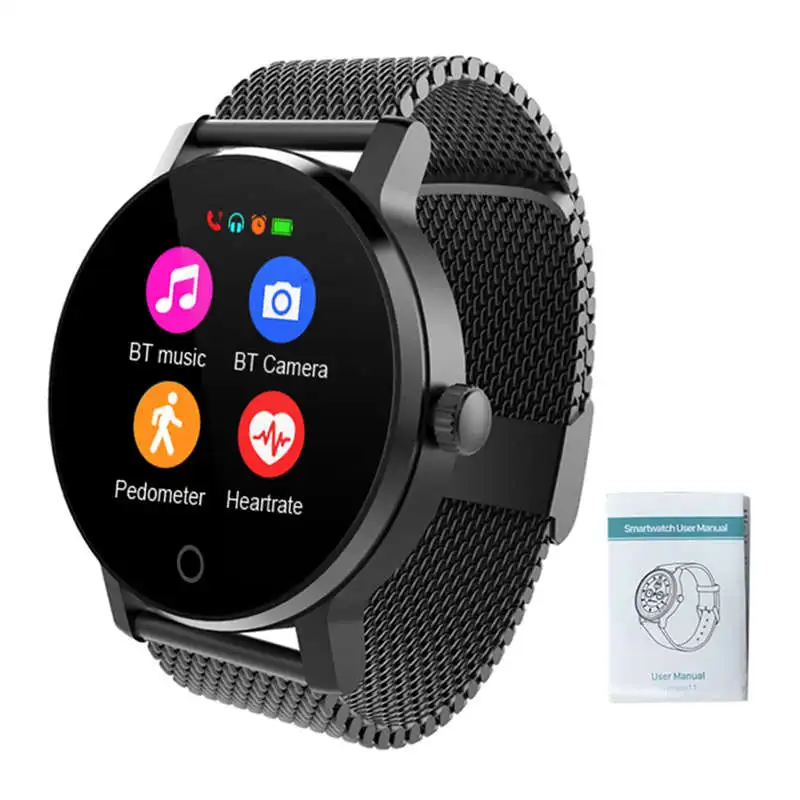 FFYY-09B, мужские Смарт-часы 1,3 дюймов, Bluetooth, вызов, воспроизведение музыки, мониторинг сердечного ритма, умные часы