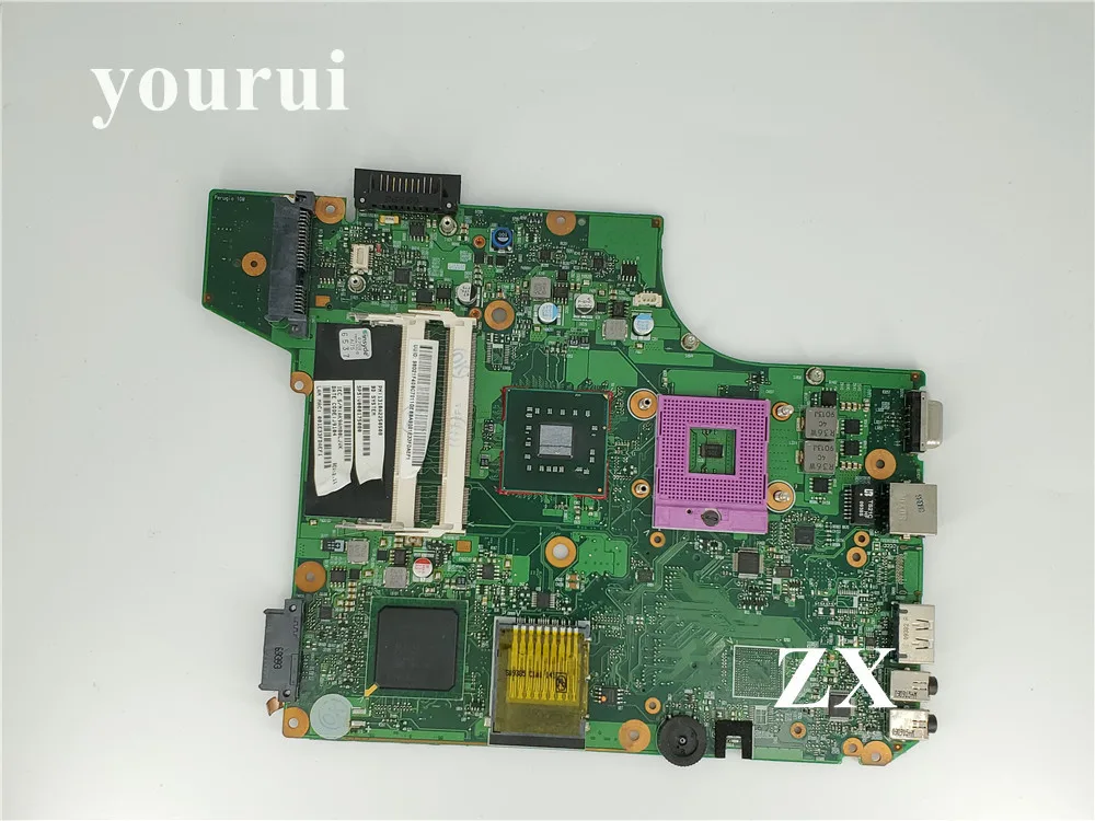 Материнская плата V000175020 6050A2250501 для ноутбука toshiba satellite L510 L515 материнская GM45 DDR2 и