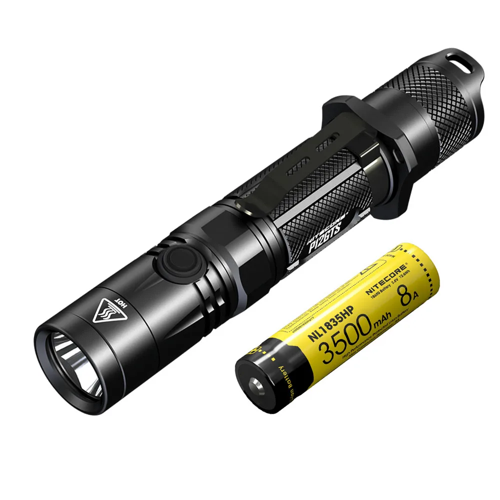 option 2 NITECORE P12GTS тактический фонарь XHP35 HD светодиодный max 1800 люмен дальность луча 226 м наружный фонарь для защиты - Испускаемый цвет: option 2