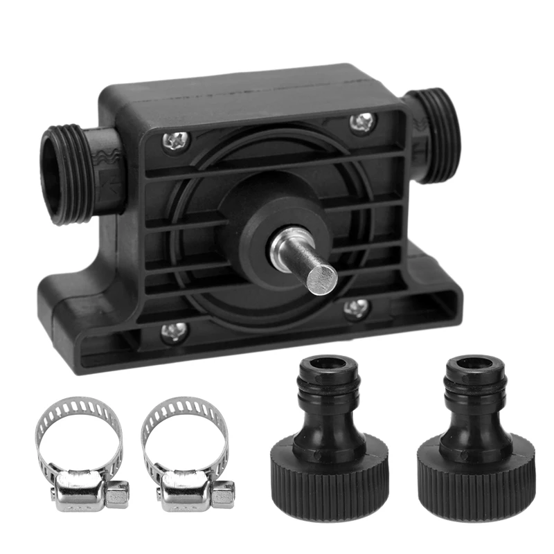 8Mm Round Shank Water Pump Portable Electric Drill Pump Self Priming Transfer Pumps Oil Fluid Water Pump