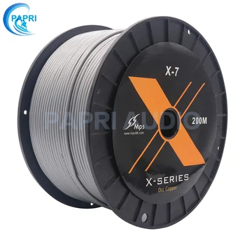 

PAPRI MPS X-7 DIY Upgrade Cable HIFI Headphone Wire 99.99997% OCC For Audio Amplifier