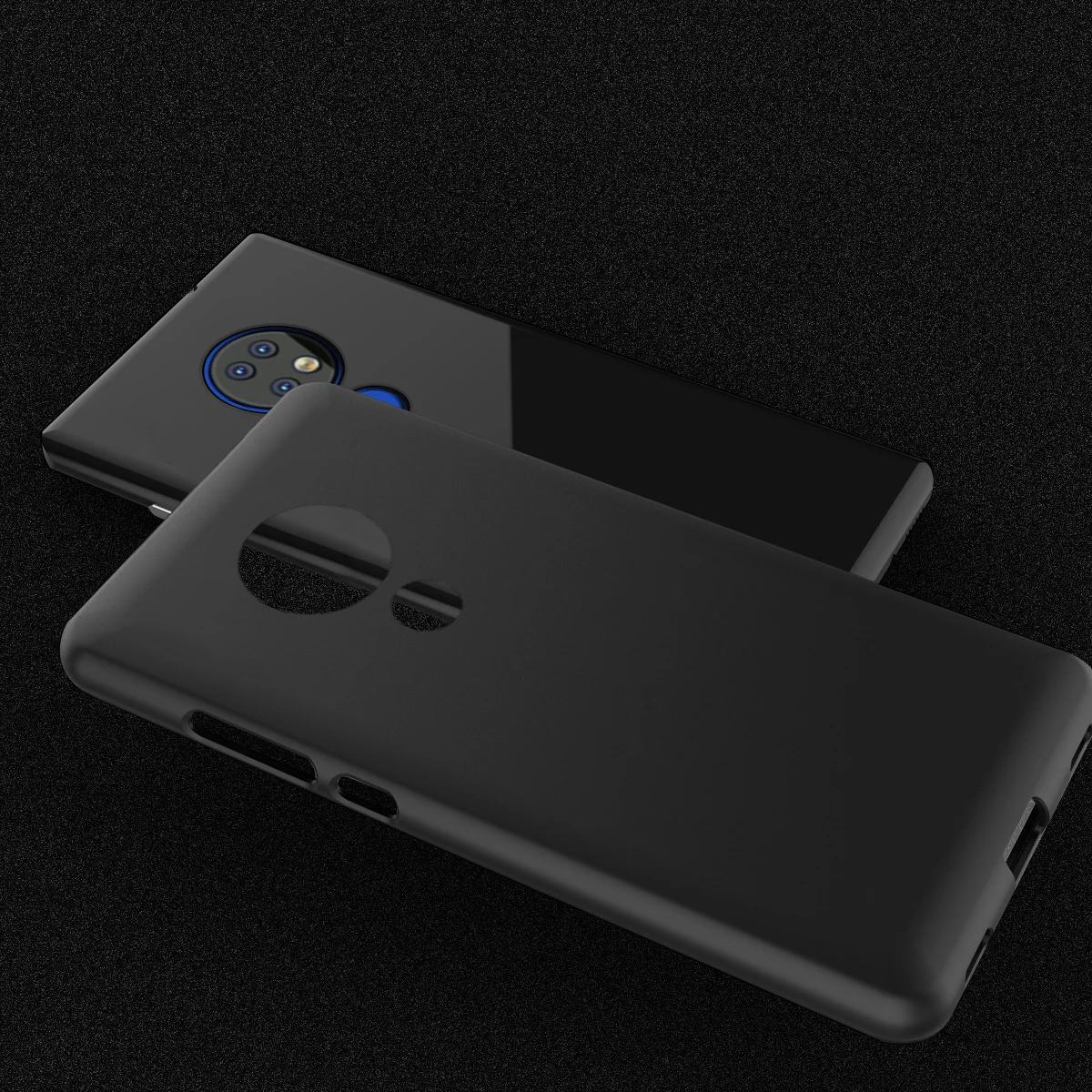 Для Nokia 7,2 6,2 3.1C X71 4,2 3,2 8,1 9 PureView 6,1 плюс 7,1 плюс задняя крышка чехол Slim Fit Мягкий ТПУ телефон с противоударной защитой чехол
