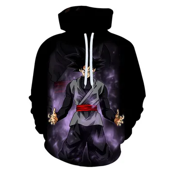 

Dragon Ball Z Goku 3D Hoodies Anime Hoodie Unisex 3D Print Fashion Streetwear Hip Hop Punk Hoodies Harajuku Hooded Plus Size