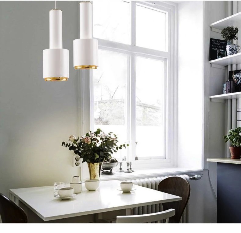 Vintage Pendant Lights Lamps Multiple Rod Wrought Iron Ceiling Lamp E27 Bulb Living Room Lamparas for Home Lighting Fixtures