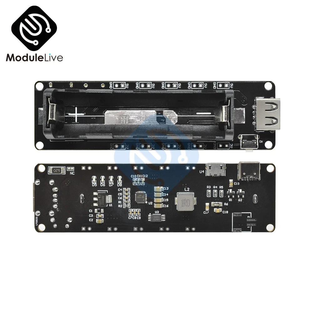 ESP32 ESP32S Raspberry Pi 18650 Защита аккумулятора V3 Micro USB порт type-A USB 0.5A для Arduino зарядки Wemos Diy Kit