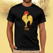 Camiseta de hombre 100% algodón orgánico s Francia Rugby verano camiseta Z137U divertida camiseta novedad Mujer
