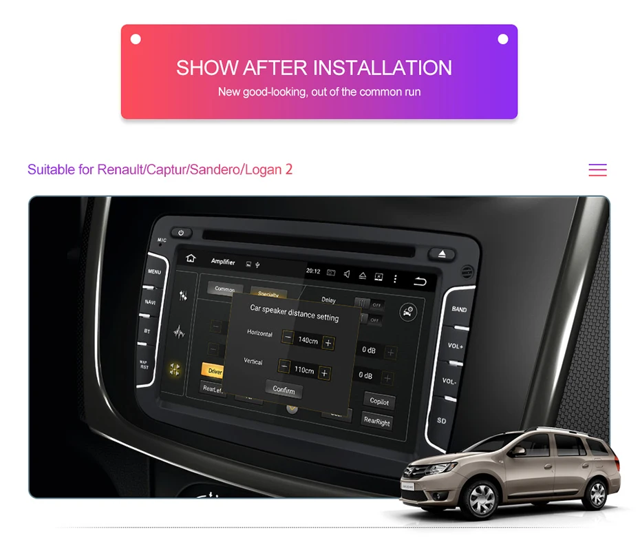 Excellent Android 9.0 Car Multimedia Player GPS for Renault Megane 8 Core RAM 4 GB DSP Auto Audio Radio 2 Din FM Central Headunit Monitor 0