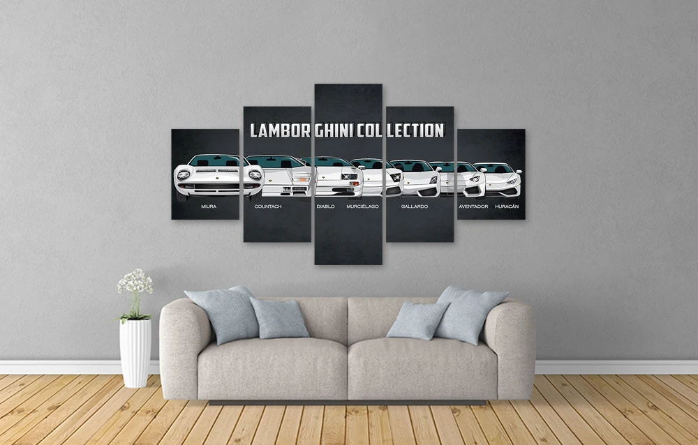 Винтажная/Ретро популярная модель 911 года, постер на спортивную машину, Классический постер, Ностальгический постер на холсте, настенная живопись, домашний декор, HD печать, 5 картин