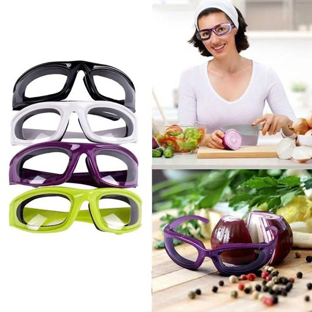 Gafas Protectoras de Ojos Protección de la Cocina Cocina Barbacoa Accesorios YHLVE 1 unid Gafas de Cebolla