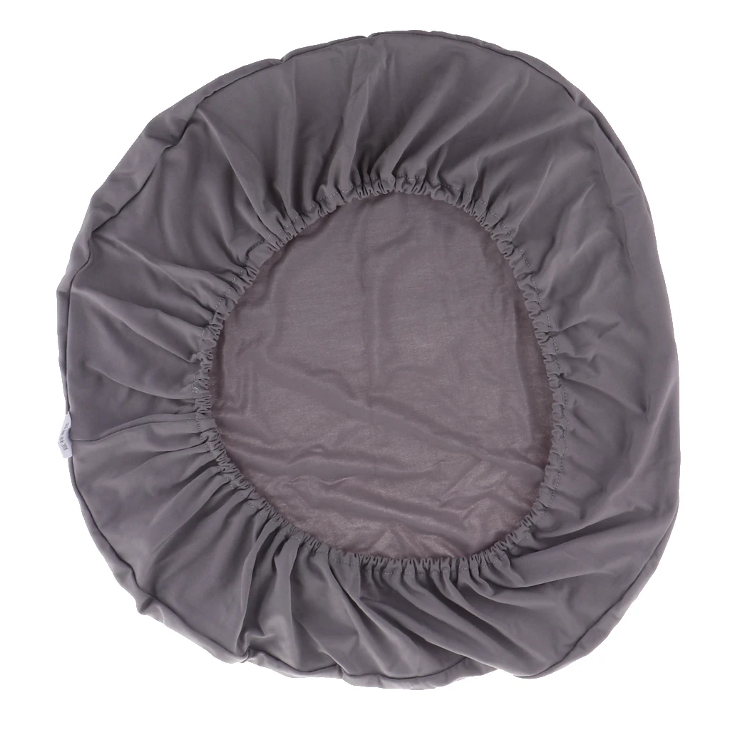 Antifouling Round Square Chair Seat Cover Dining Wedding Party Event Chair Slipcover, Fits Most Standard Chair