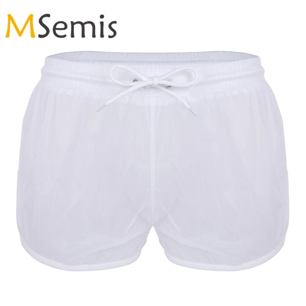 drawstring boxer shorts
