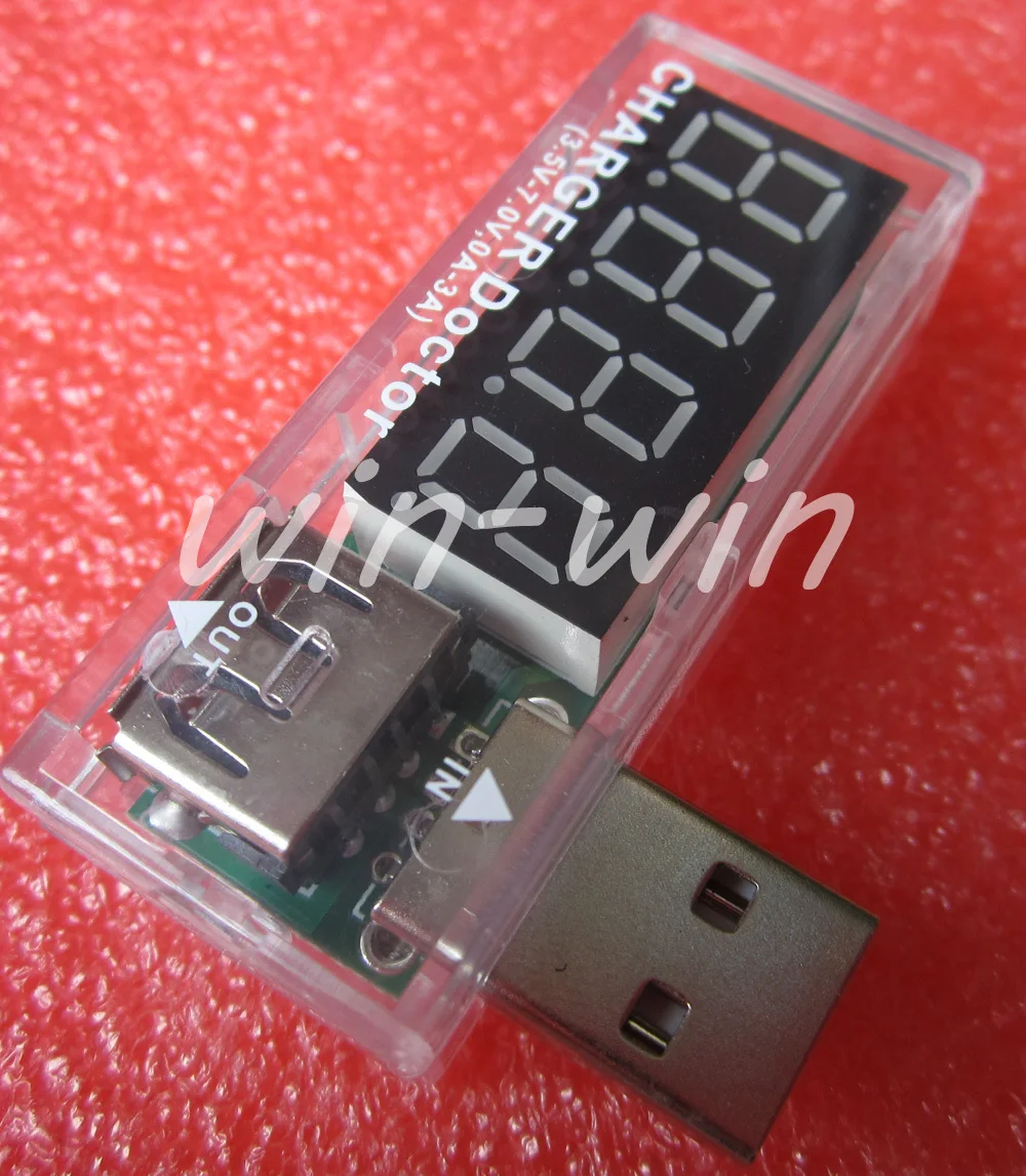 1 USB зарядное устройство Доктор Напряжение Амперметр батарея тестер мощность