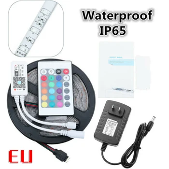 

5M RGB 300LED Smart Home WIFI Strip Light App Control Waterproof Lamp For Alexa WIFI Wireless Smart Controller