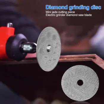 

Portable Jadeite Cutting Blade Electro-grinding Diamond Saw Blade Rotary Tool Suitable for Cutting Hard Things Such as Plastic