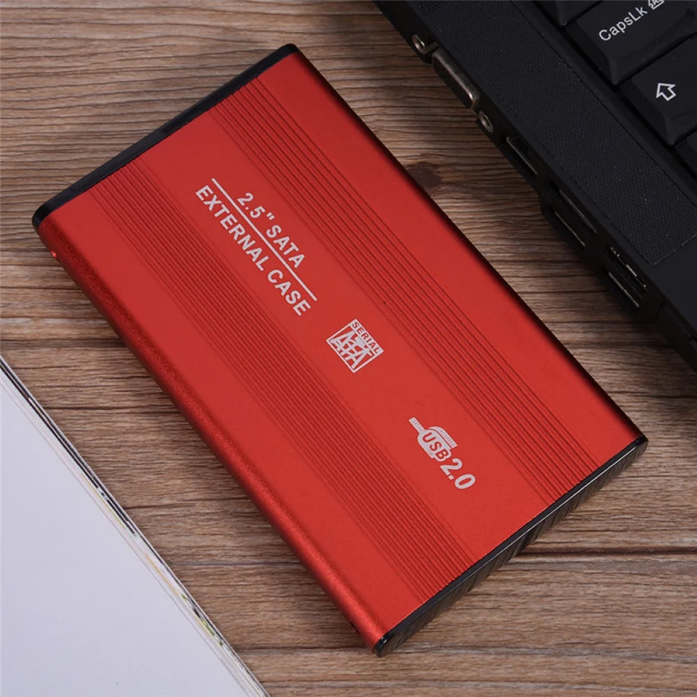 2.5inch HDD Enclosure External USB 2.0 SATA SSD HDD Enclosure Mobile Hard Disk Drive Case Box disco duro externo docking station