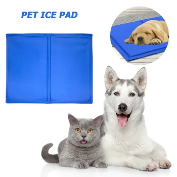 

Pet Cooling Pad Set Dog Cage Cool Bed Gel Mat Floor Cover Carpet Dogs/Cats for Household Animal Dogs Accessories