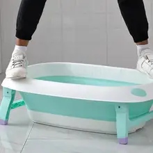 Детская ванна раскладная ванна детская банка для сидения и лежания на больших детских изделиях для новорожденных Ванна ковш
