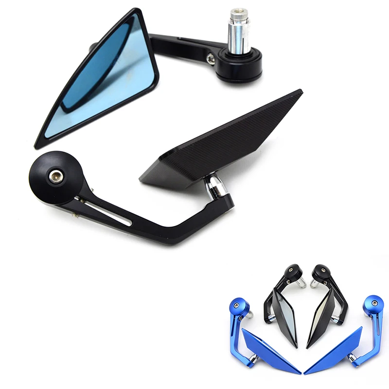 7/8" 22mm Universal Motorcycle  Rear View Side Mirror Handle Bar End For yamaha mt-07 MT07  MT-09 mt09 MT 07 09 tmax 530 500