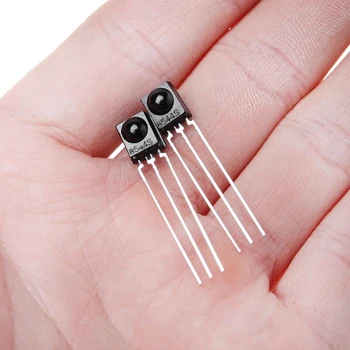 

2Pcs DIP-3 IC TSOP4838 IR Receiver Tubes 38Khz Remote Infrared Radiation Module
