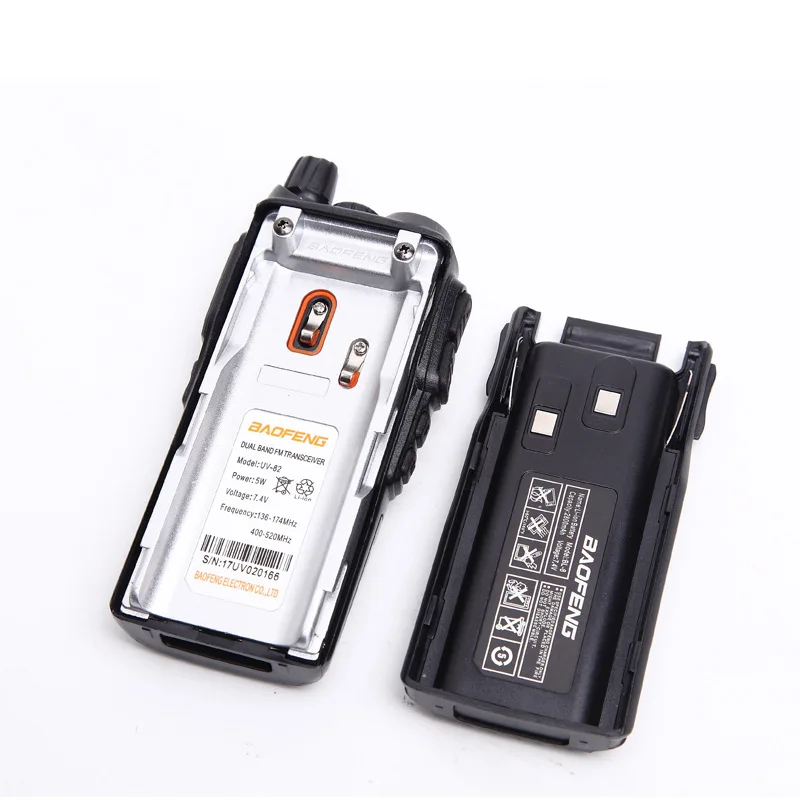 BaoFeng UV 82 Walkie Talkie Dual Band 136 174 400 520 MHz FM 5 watts Ham 5