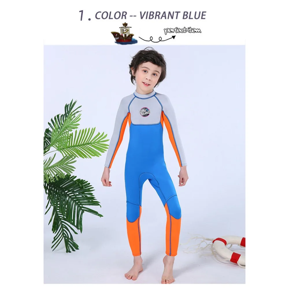 Rashguard неопреновые гидрокостюмы для детей, костюмы для дайвинга детская одежда для плавания с длинными рукавами для мальчиков и девочек, сёрфинга, гидрокостюм f3