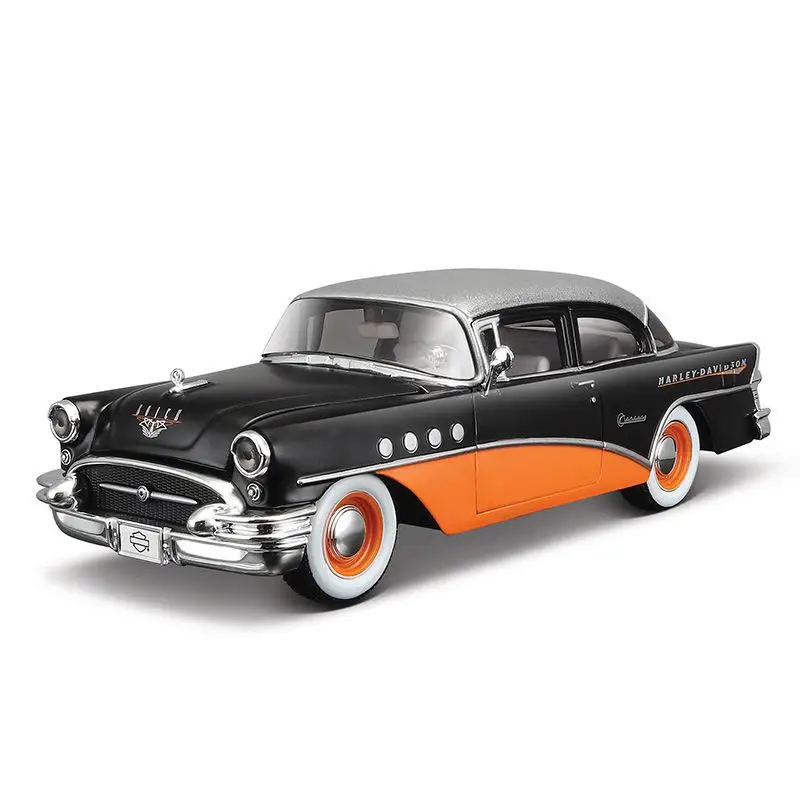 

1955 Buick Centur 1:26 Alloy Diecast Model Cars Static Simulation Mini Car Collection Toys Metal Miniature Cars Home Decorations