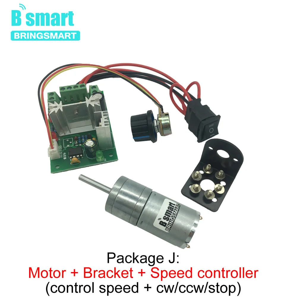 Motor Gear Bringsmart DC 12 Volt Micro Gear Motor