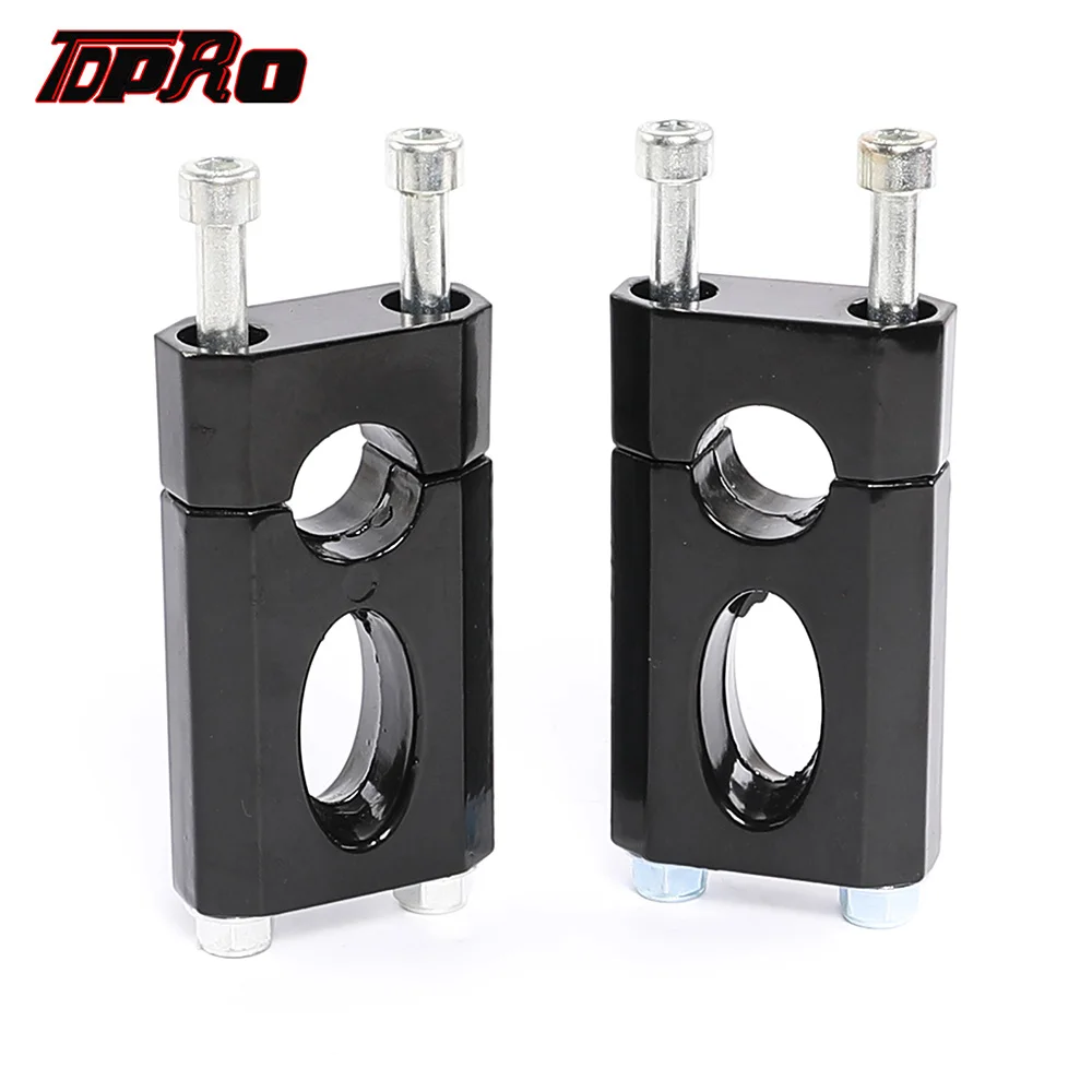 

TDPRO 7/8" 22mm Handlebar Bar Mount Clamp Riser For Honda CRF50 XR50 TTR50 KLX110 Yamaha Suzuki Motorcycle 50cc-150cc Dirt Bike